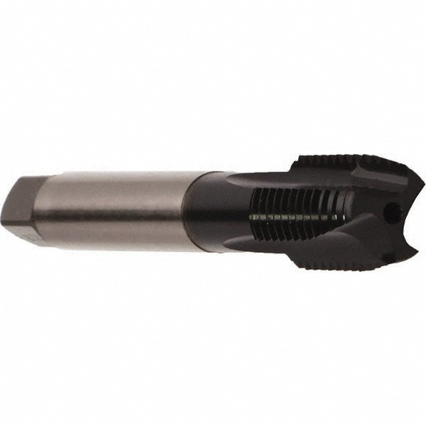 Spiral Point Tap: M12 x 1.75, Metric Coarse, 3 Flutes, Modified Bottoming, 6H, Cobalt, GLT-8 Finish