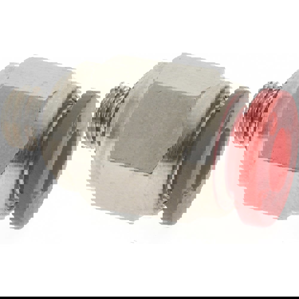 Push-To-Connect Tube to Tube Tube Fitting: ISO G Male Connector, Straight, M5 Thread