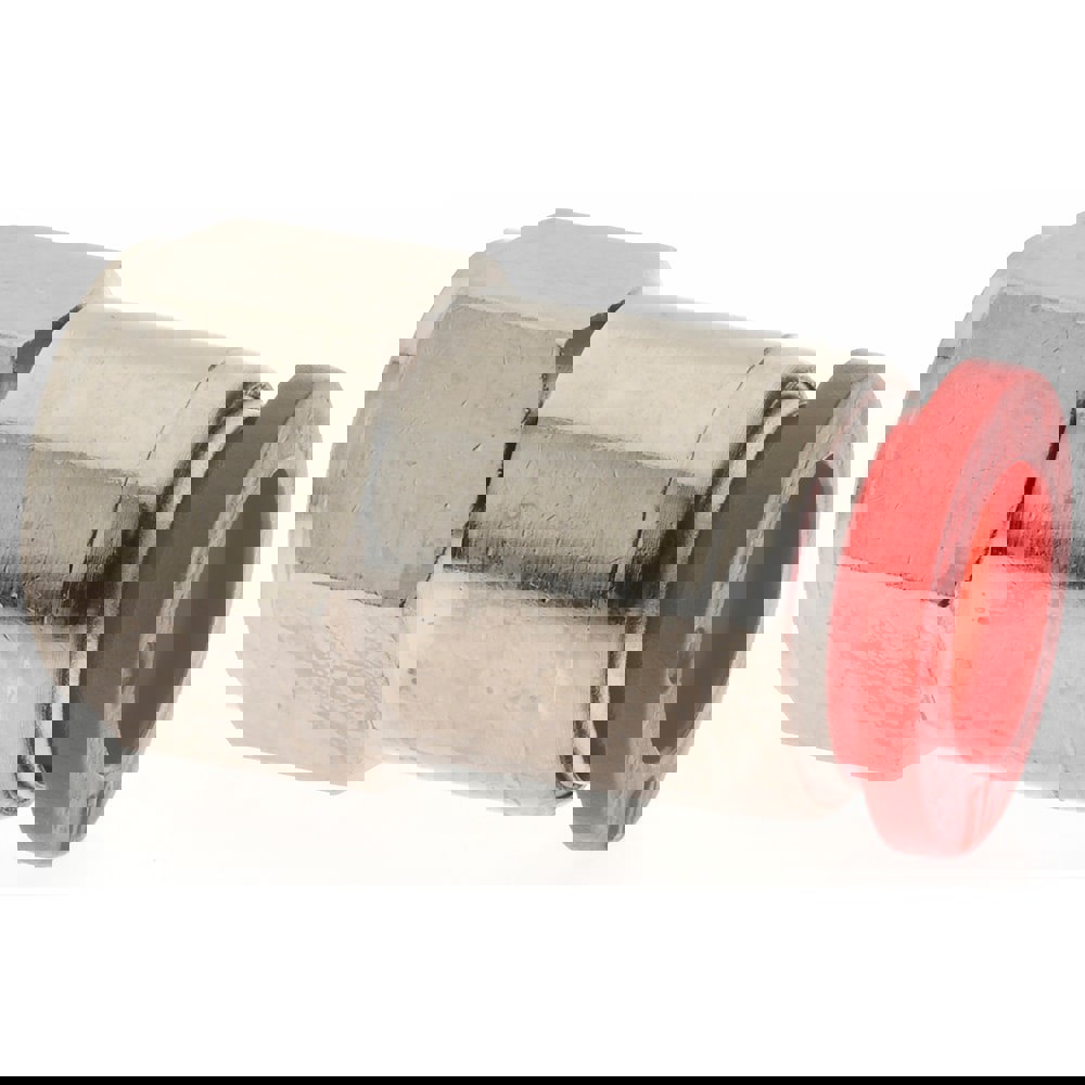 Push-To-Connect Tube to Female & Tube to Female BSPP Tube Fitting: Female Adapter, Straight, 1/4