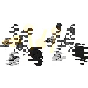 Extra-Heavy Solid Brass Tank to Bowl 3-Bolt Set