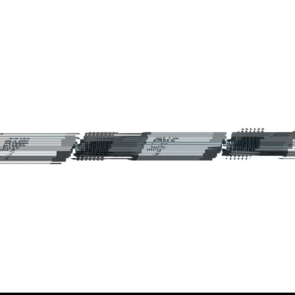 Spiral Flute Tap: M14x2, Metric, 3 Flute, Modified Bottoming Chamfer, Cobalt, Nitride Finish