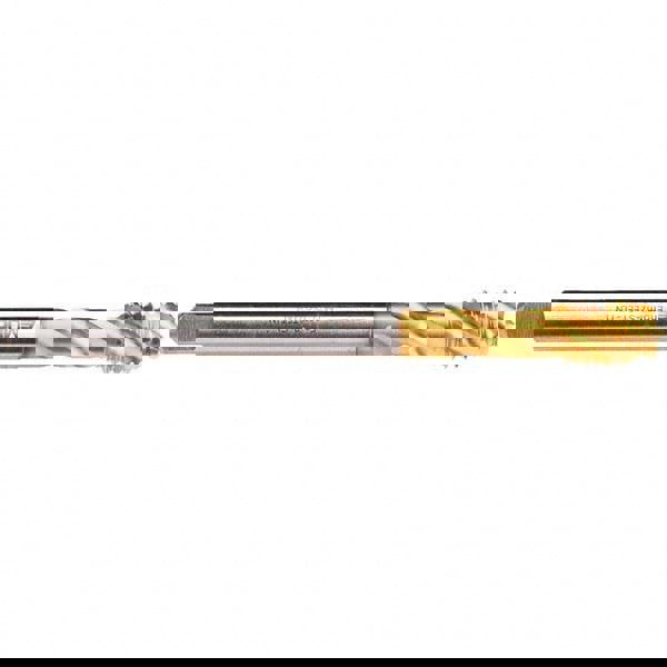 Spiral Flute Tap: M24x2.00 MF, Modified Bottoming, 6H Class of Fit, Cobalt, TIN Coated