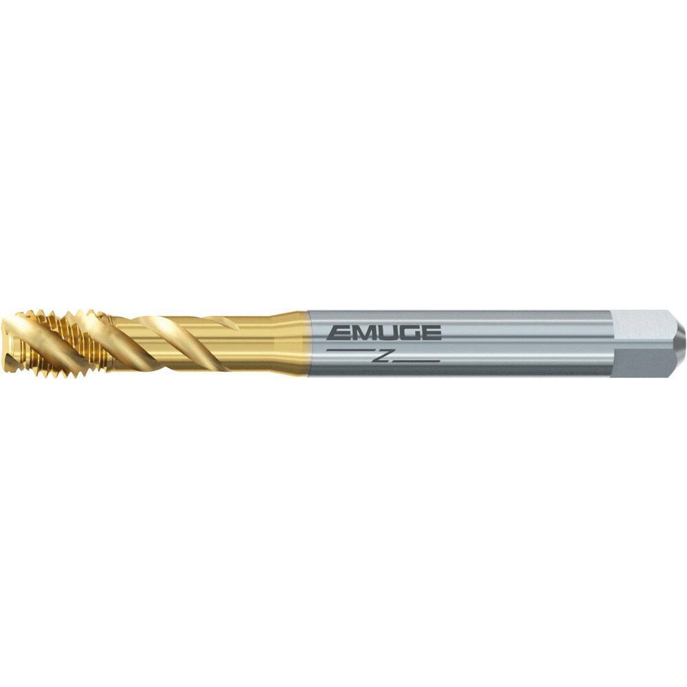Spiral Flute Taps; Thread Size (mm): M16x2 ; Thread Standard: M ; Chamfer: Modified Bottoming ; Material: Cobalt ; Coating/Finish: Straw ; Thread Direction: Right Hand