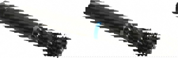 Spiral Flute Tap: M14x2.00 Metric Coarse, 3 Flutes, Modified Bottoming, 6H Class of Fit, Cobalt, Oxide Coated