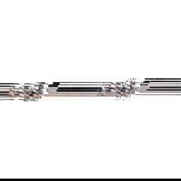 Spiral Flute Tap: M20x2.50 M, Modified Bottoming, 6H Class of Fit, Cobalt, Bright/Uncoated