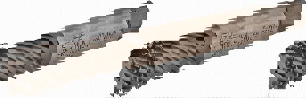 British Standard Pipe Tap: 1/4-19 Rp(BSPRP), Bottoming Chamfer, 5 Flutes