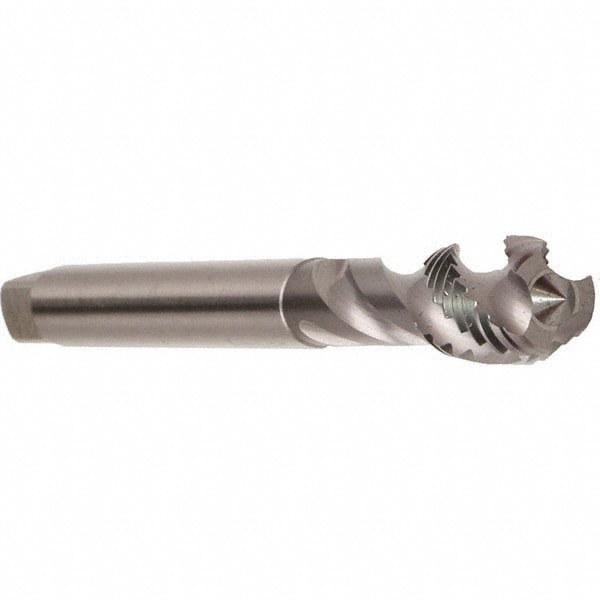 Spiral Flute Tap: M12 x 1.75, Metric, 3 Flute, Modified Bottoming, 6H Class of Fit, Cobalt, Bright/Uncoated