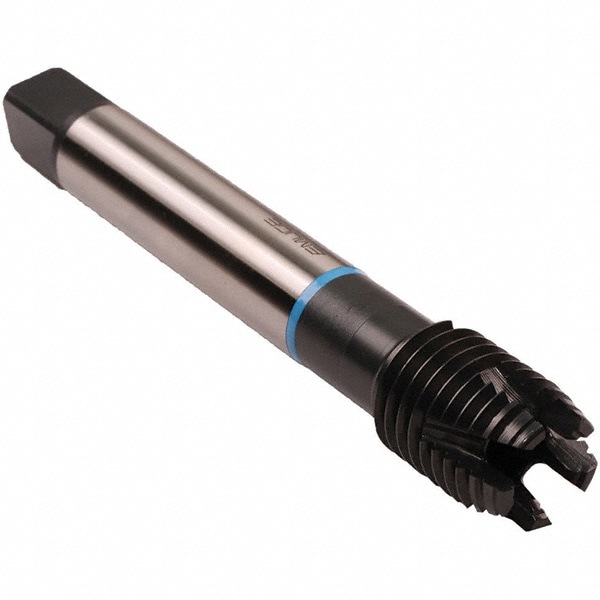 British Standard Pipe Tap: 2-3/4-11 G(BSP), Modified Bottoming Chamfer, 10 Flutes