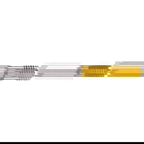 Thread Forming Tap: M16x2.00 Metric, 6HX Class of Fit, Modified Bottoming, Cobalt, TiN Coated