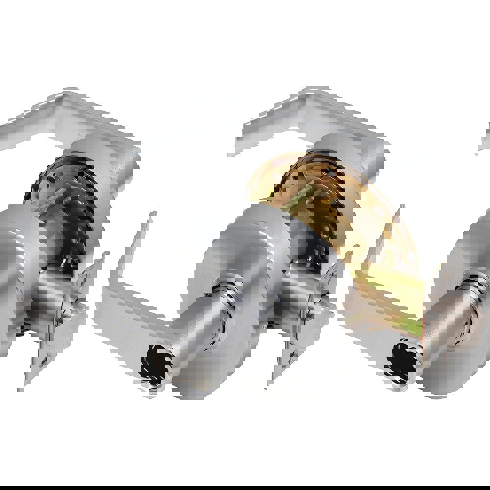 Lever Locksets; Lockset Type: Classroom ; Key Type: Keyed Different ; Back Set: 2-3/4 (Inch); Cylinder Type: Less Core ; Material: Metal ; Door Thickness: 1-3/8 to 2