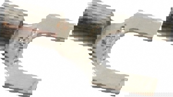 Standard Fork Terminal: Yellow, Non-Insulated, #1/4