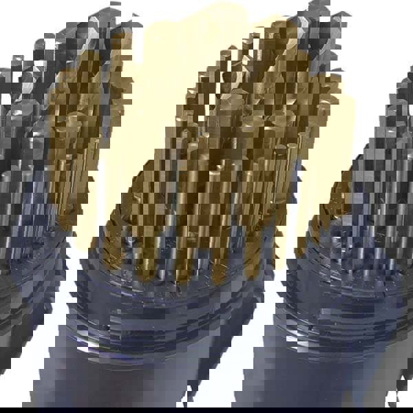 Drill Bit Set: Jobber Length Drill Bits, 29 Pc, 0.0625