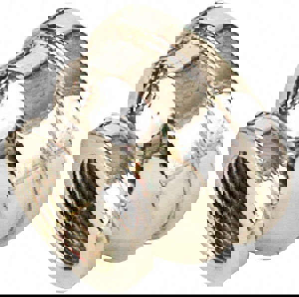 Brass Pipe Reducing Coupling: 3/4 x 1/2