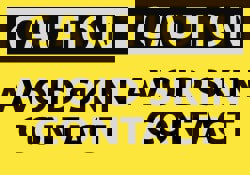 Accident Prevention Label: 