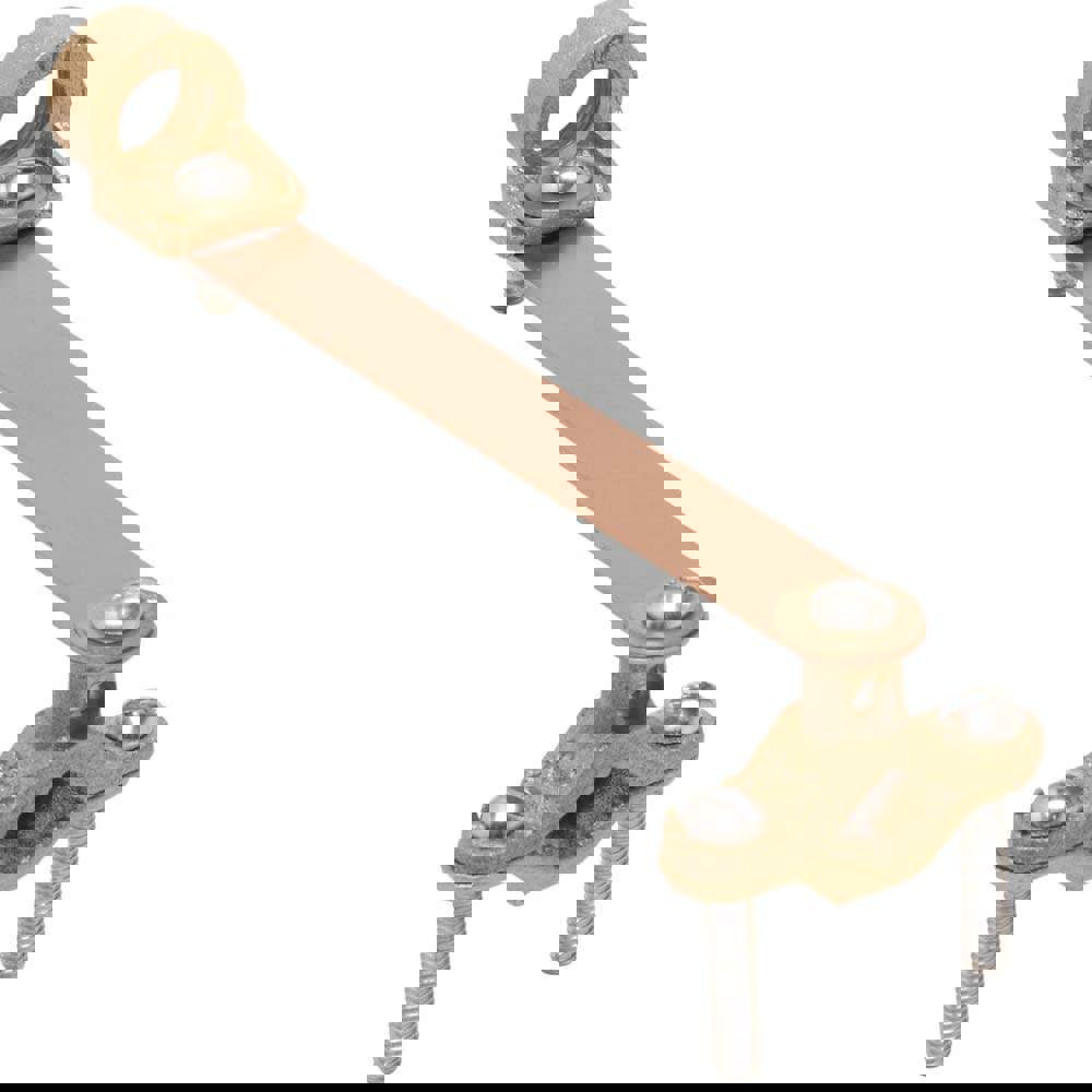 Grounding Clamps; Clamp Type: Grounding Clamp ; Minimum Compatible Pipe Size (Inch): 1/2 ; Maximum Compatible Pipe Size (Inch): 1 ; Compatible Wire Size (AWG): 10-6 ; Overall Length (Decimal Inch): 8-1/2 ; Material: Cast Bronze