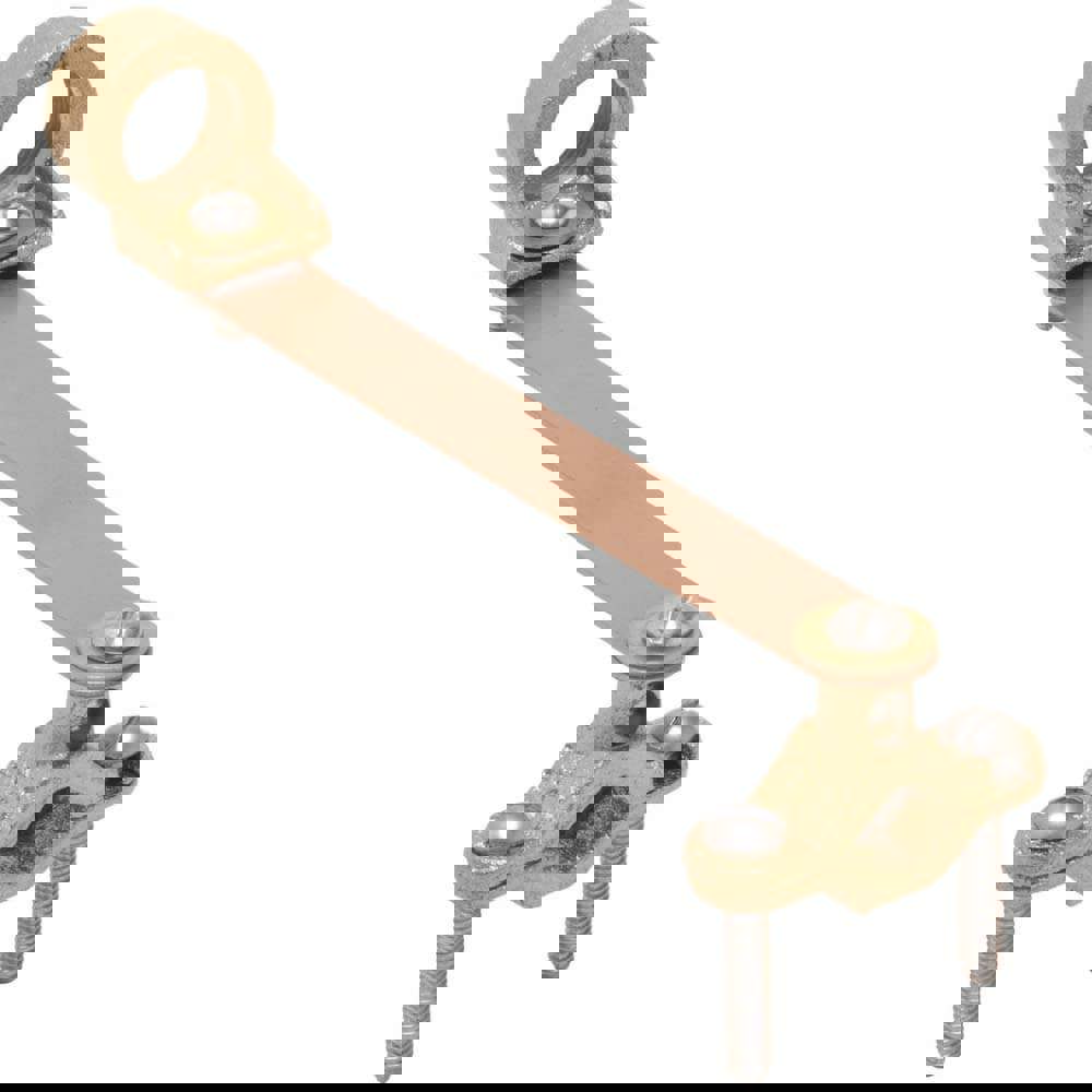 Grounding Clamps; Clamp Type: Grounding Clamp ; Minimum Compatible Pipe Size (Inch): 1/2 ; Maximum Compatible Pipe Size (Inch): 1 ; Compatible Wire Size (AWG): 6-4/0 ; Overall Length (Decimal Inch): 8-1/2 ; Material: Cast Bronze