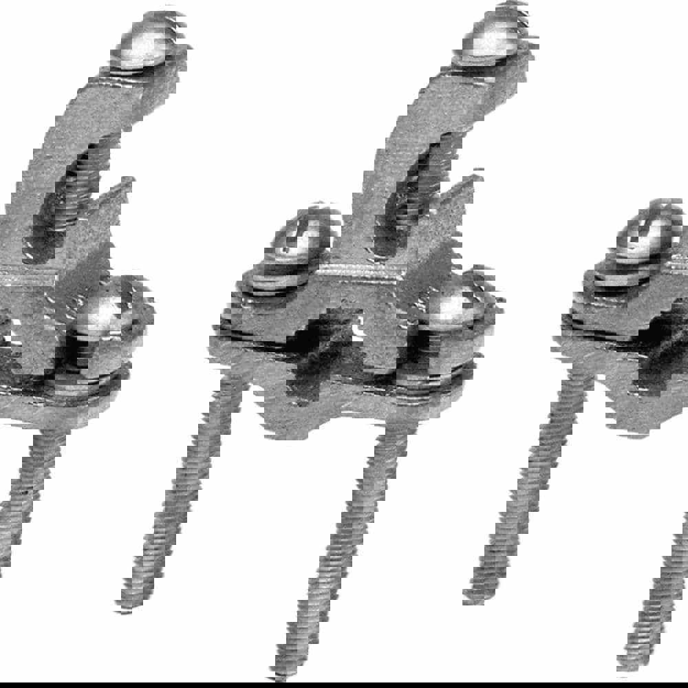 Grounding Clamps; Clamp Type: Grounding Clamp ; Compatible Rod Diameter (Inch): 3/8-1 ; Minimum Compatible Pipe Size (Inch): 1/2 ; Maximum Compatible Pipe Size (Inch): 1 ; Compatible Wire Size (AWG): 10-2 ; Overall Length (Decimal Inch): 2.28