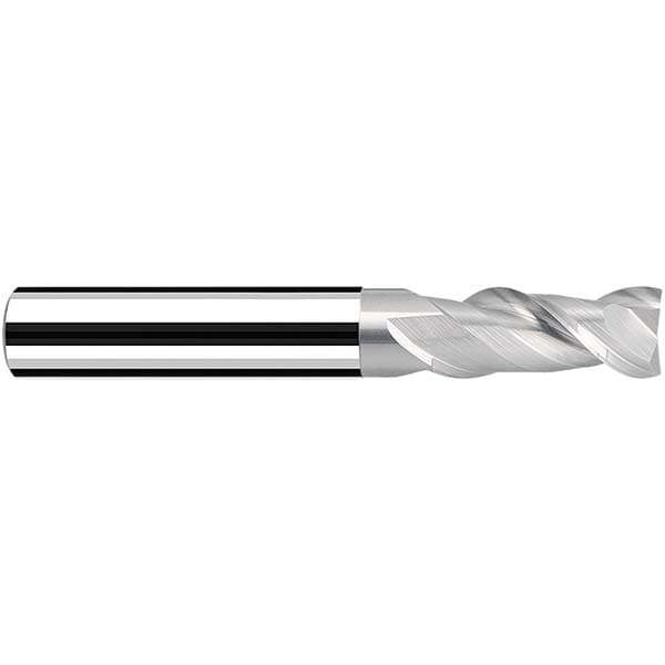 Square End Mill: 2.00 mm Dia, 7.00 mm LOC, 2 Flute, Solid Carbide