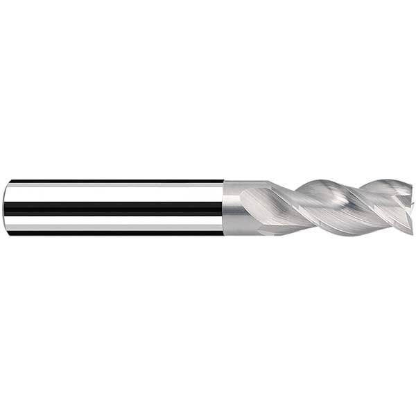 Square End Mill: 6.00 mm Dia, 13.00 mm LOC, 3 Flute, Solid Carbide
