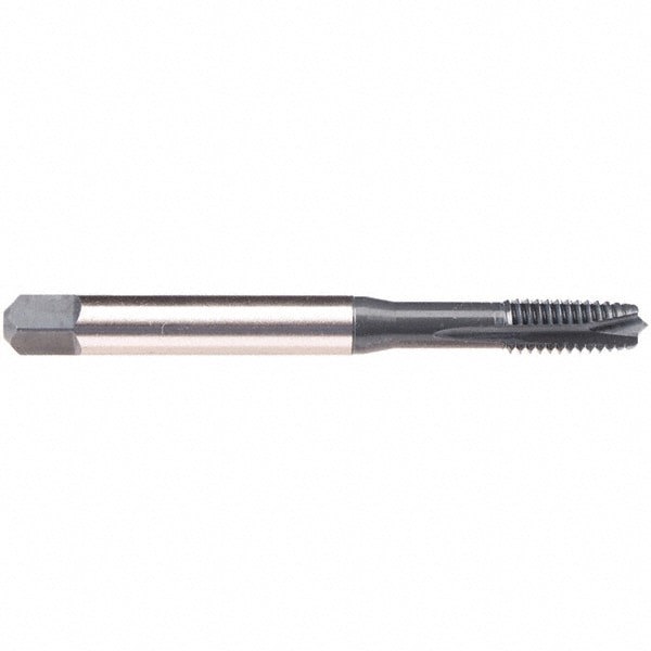Spiral Flute Tap: M18x2.5, Metric, 3 Flute, Plug, 6H Class of Fit, High-Speed Steel, Ne2 Finish
