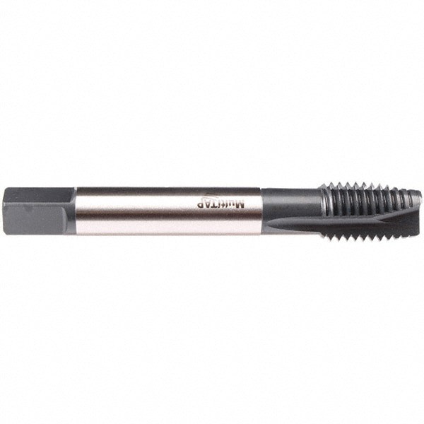 Spiral Flute Tap: M24x3, Metric, 3 Flute, Plug, 6H Class of Fit, High-Speed Steel, Ne2 Finish