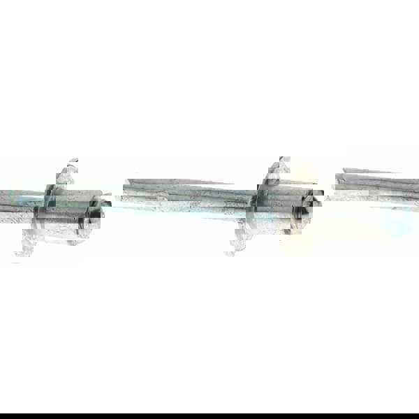 Open End Blind Rivet: Size 62, Dome Head, Aluminum Body, Steel Mandrel