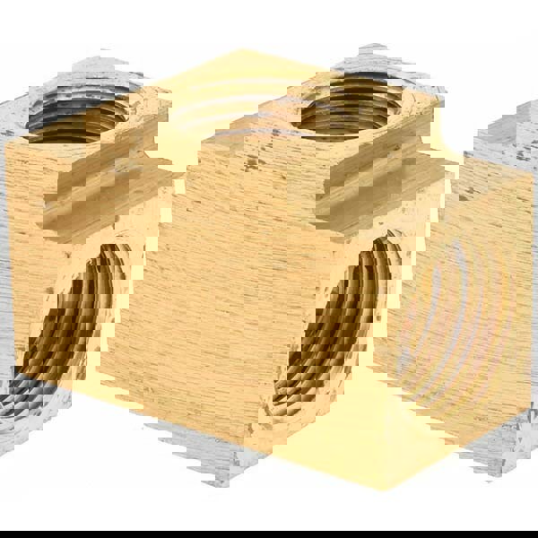 Brass Flared Tube Union: 3/8