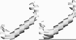 Pull-Type Handles; Material: Aluminum ; Finish: Black Anodize ; Handle Diameter: 5/16 ; Center to Center: 4.25; 4-1/4 ; Thread Size: 5/16-18 External ; Height (Decimal Inch): 1.437