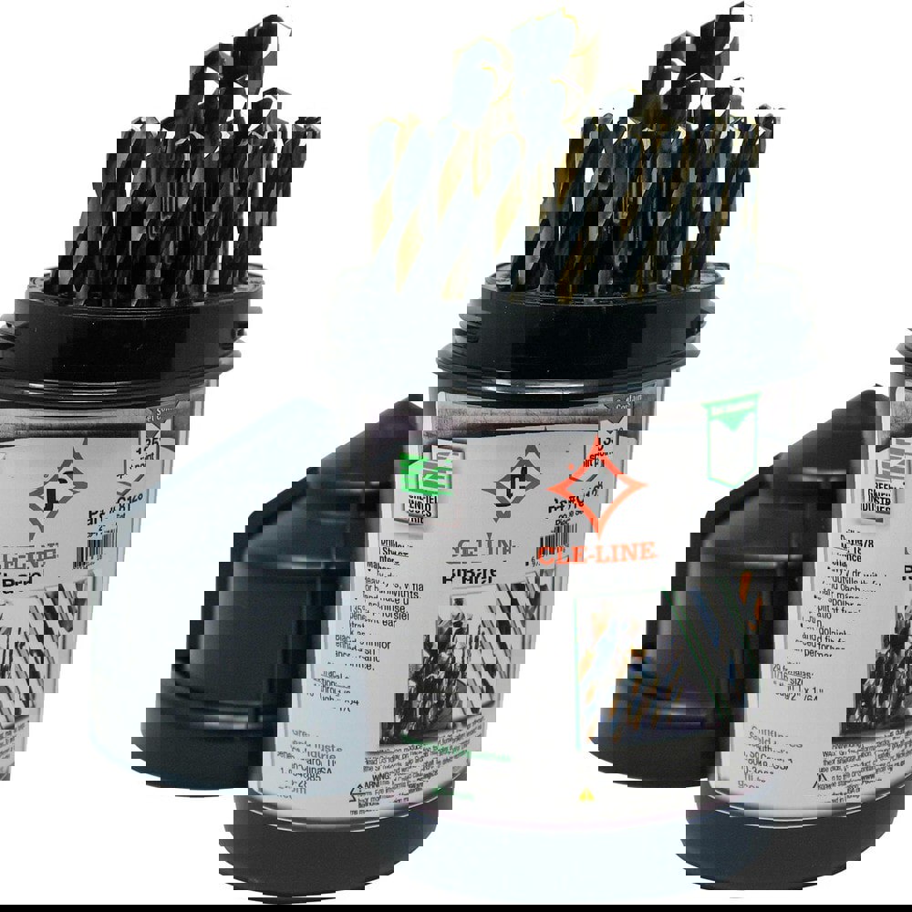 Drill Bit Set: Jobber Length Drill Bits, 29 Pc, 0.0625