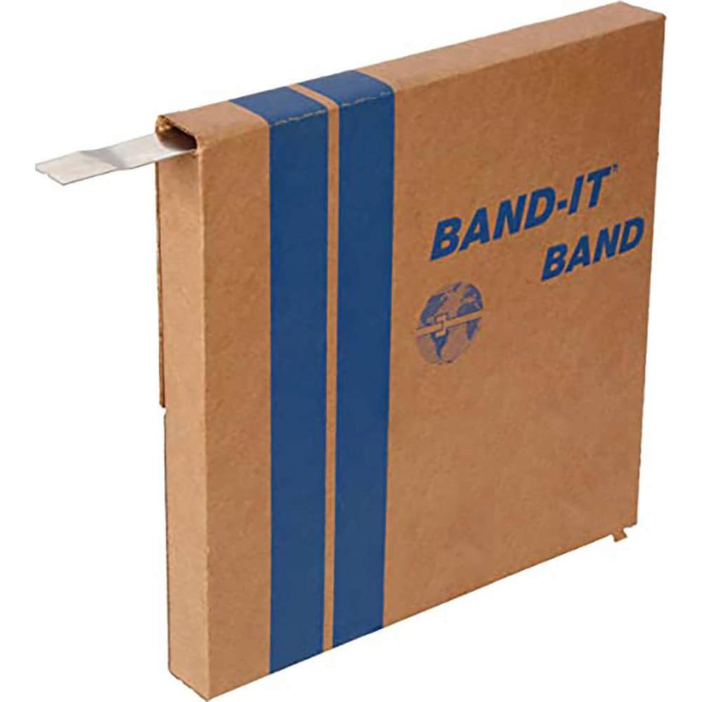 Band Clamps; Clamp Type: Banding Strap Roll ; Material: Stainless Steel ; Number of Pieces: 1 ; Material Grade: 200/300 ; Includes: 100/Roll ; System Of Measurement: Decimal Inch