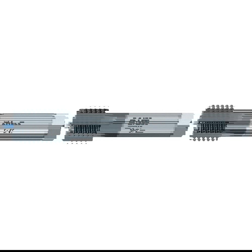 Straight Flute Tap: M20x2.5 Metric, 4 Flute, Bottoming Chamfer, Powdered Metal, TiCN Finish