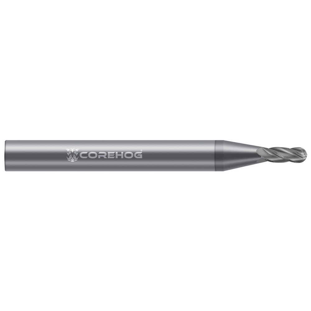 Ball End Mills; Mill Diameter (Inch): 3/16 ; Mill Diameter (Decimal Inch): 0.1875 ; Number Of Flutes: 4 ; End Mill Material: Solid Carbide ; Shank Diameter (Inch): 3/16 ; Shank Diameter (Decimal Inch): 0.1875