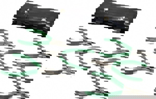 Plier Set: 6 Pc, Electronics Pliers