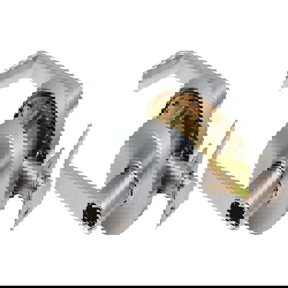 Lever Locksets; Lockset Type: Entrance ; Key Type: Keyed Different ; Back Set: 2-3/4 (Inch); Cylinder Type: Less Core ; Material: Metal ; Door Thickness: 1-3/8 to 1/3-4