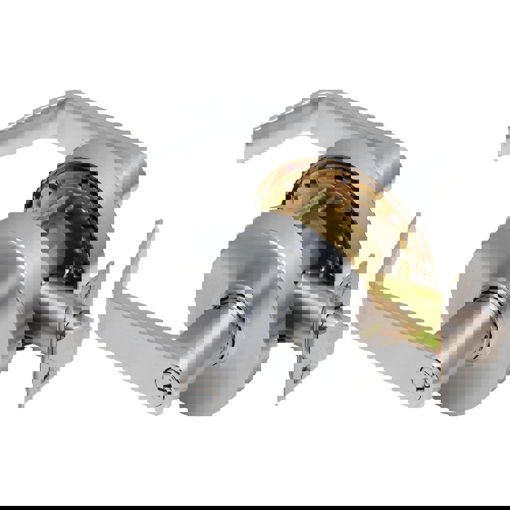 Lever Locksets; Lockset Type: Storeroom ; Key Type: Keyed Different ; Back Set: 2-3/4 (Inch); Cylinder Type: Conventional ; Material: Metal ; Door Thickness: 1-3/8 to 1/3-4