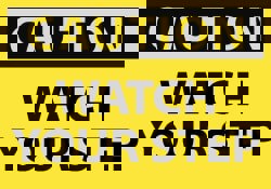 Accident Prevention Label: 