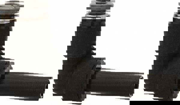 Push-To-Connect Tube to Stem Tube Fitting: Stem Elbow, 1/4