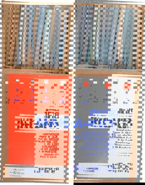 Key Stock Assortment: 12