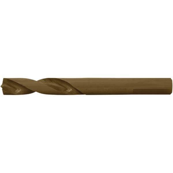 Mechanics Drill Bit: 6 mm Dia, 135 &deg; Point, Cobalt, Straight-Cylindrical Shank, Split Point