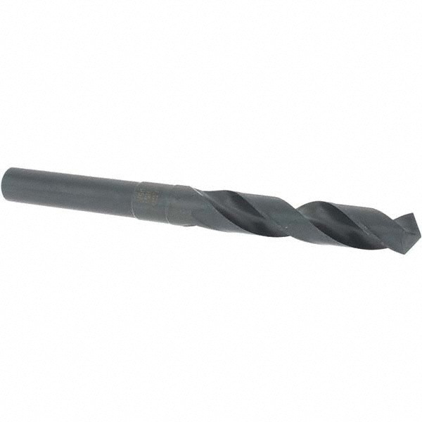 Reduced Shank Drill Bit: 0.5512'' Dia, 1/2'' Shank Dia, 118 , High Speed Steel