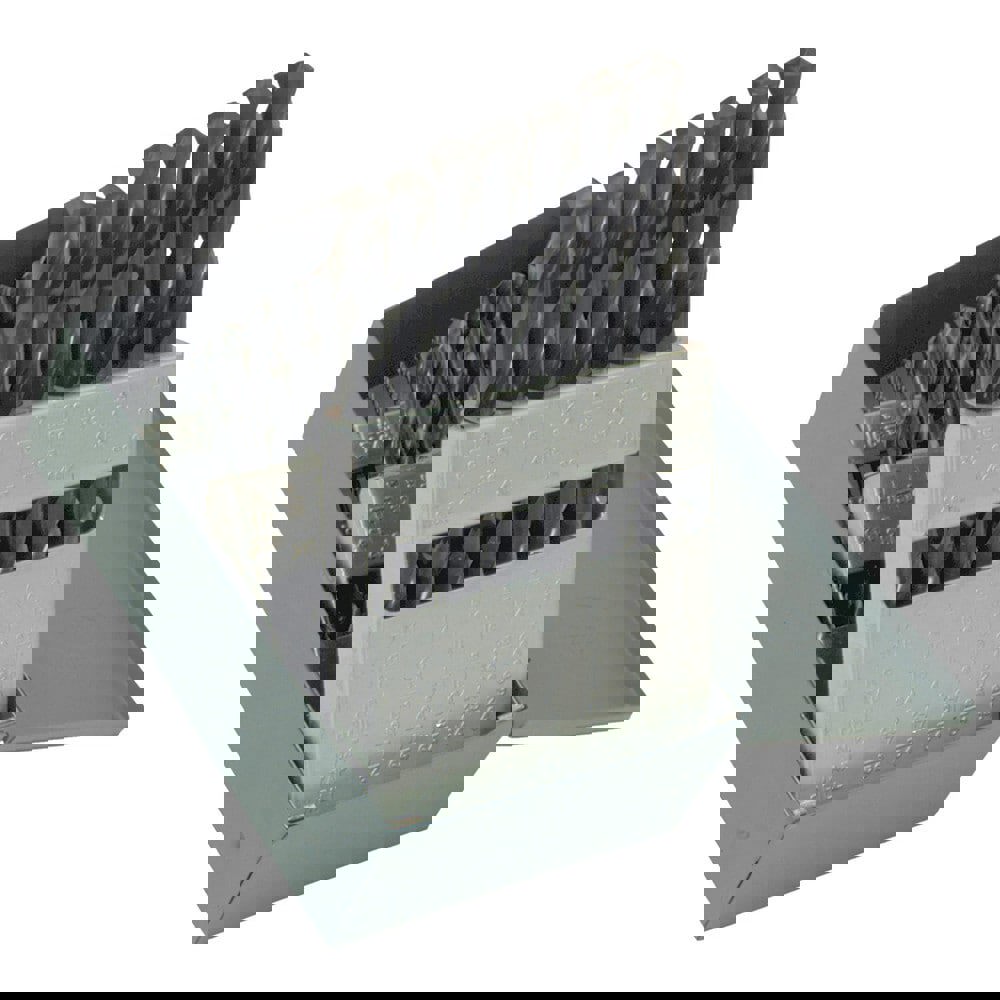 Drill Bit Set: Jobber Length Drill Bits, 29 Pc, 0.0625