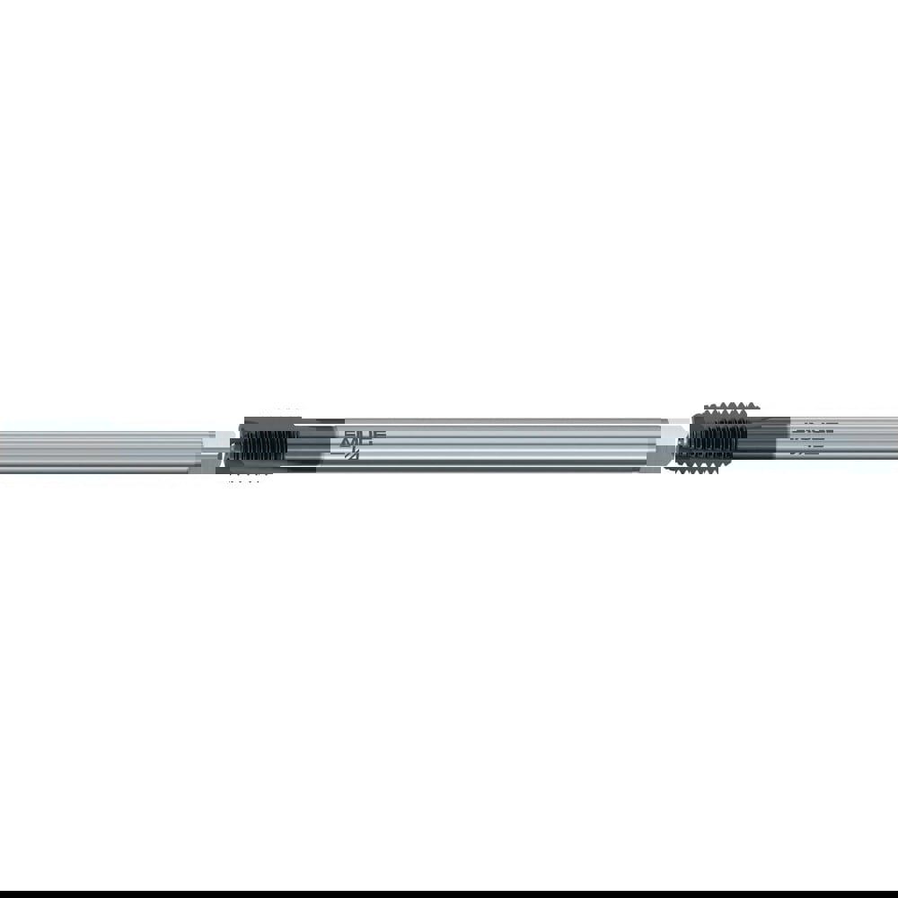 Spiral Point Tap: M10x1.5 Metric, 3 Flutes, Plug Chamfer, 6H Class of Fit, High-Speed Steel-E, GLT-1 Coated