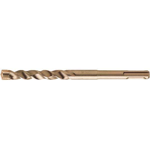Hammer Drill Bits; Drill Bit Size (Decimal Inch): 0.3800 ; Usable Length (Inch): 4; 4.0in ; Overall Length (Inch): 6; 6in ; Shank Type: SDS-Plus ; Number of Flutes: 3 ; Drill Bit Material: Carbide Tipped; High Speed Steel; Carbide