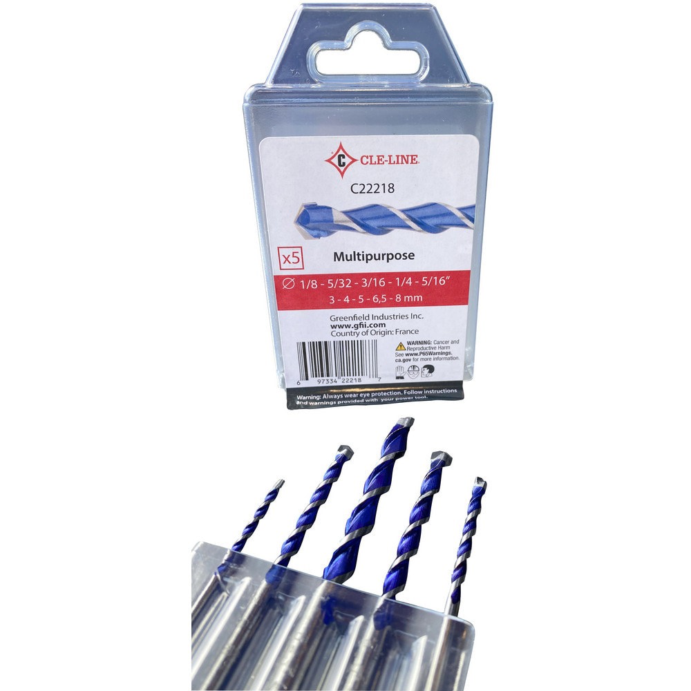 Drill Bit Set: Maintenance Length Drill