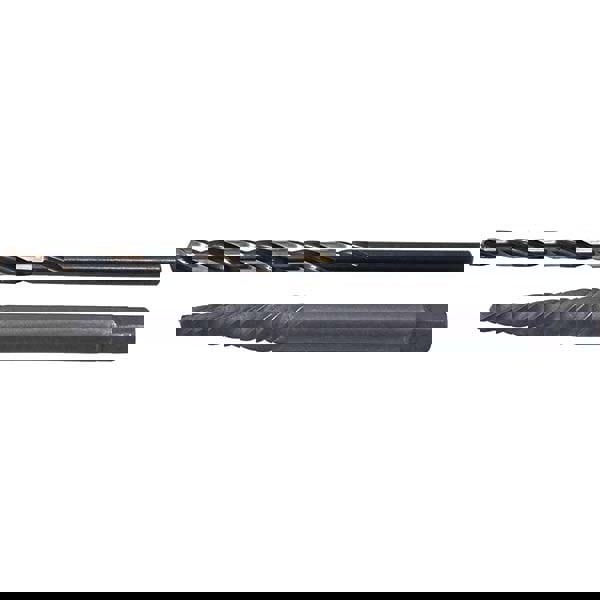 Screw Extractor & Drill: 2 Pc