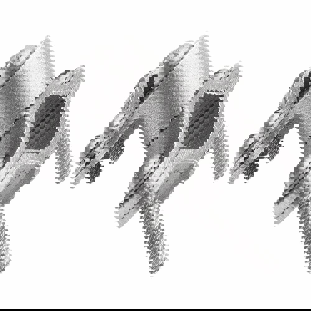 Grounding Clamps; Clamp Type: Grounding Clamp ; Minimum Compatible Pipe Size (Inch): 1-1/4 ; Maximum Compatible Pipe Size (Inch): 2 ; Compatible Wire Size (AWG): 8-4/0 ; Overall Length (Decimal Inch): 2.65 ; Material: Cast Bronze