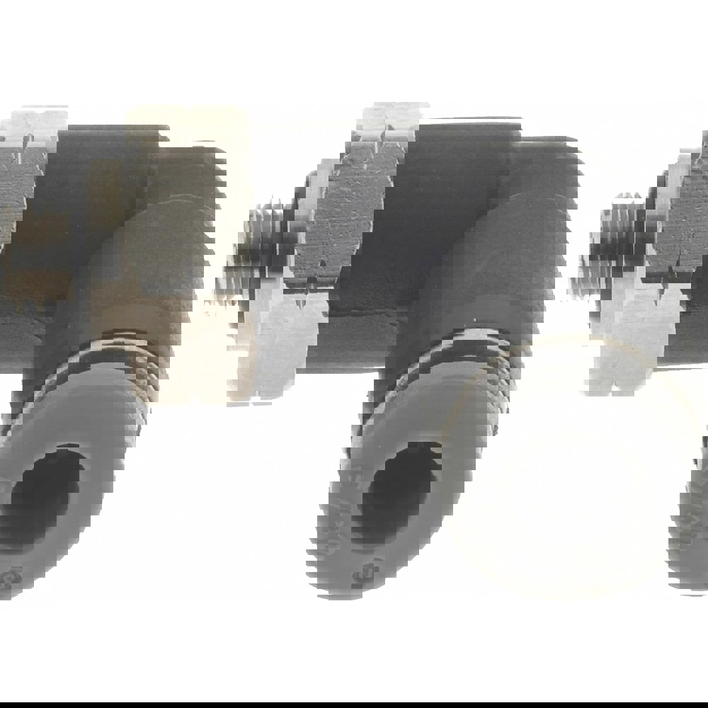 Push-To-Connect Tube to Male & Tube to Male UNF Tube Fitting: 90 &deg; Swivel Elbow, #10-32 Thread, 5/32