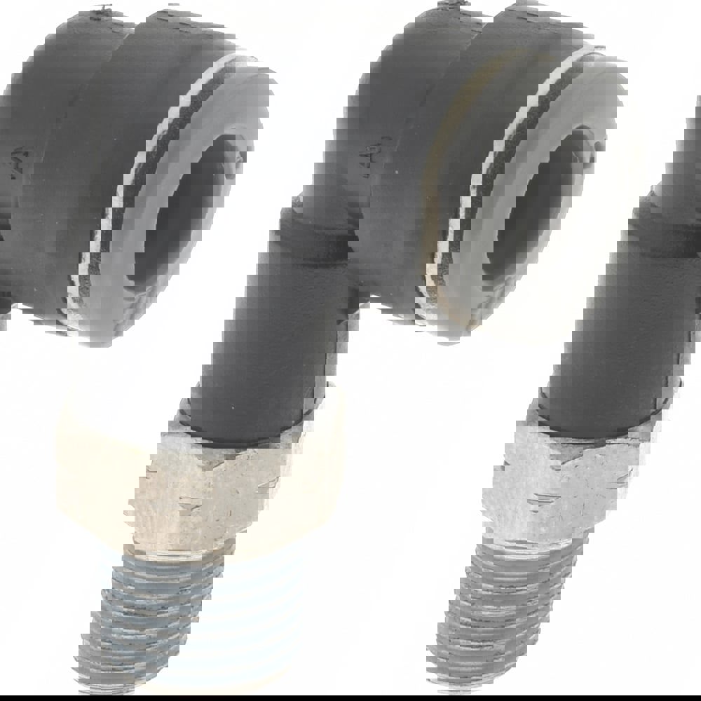 Push-To-Connect Tube to Male & Tube to Male NPT Tube Fitting: 90 &deg; Swivel Elbow, 1/8