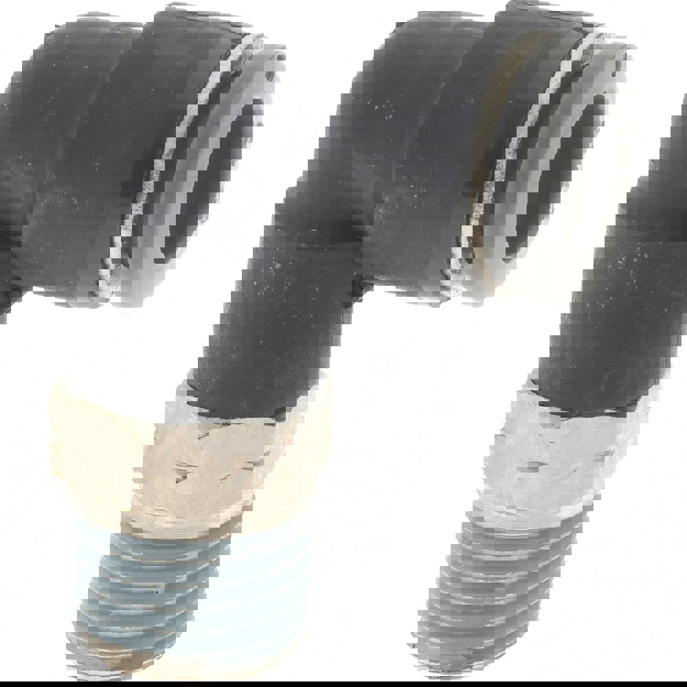 Push-To-Connect Tube to Male & Tube to Male NPT Tube Fitting: 90 &deg; Swivel Elbow, 1/4