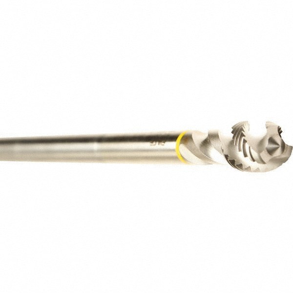 Extension Tap: M12 x 1.75, 3 Flutes, Bright/Uncoated, Cobalt, Spiral Flute